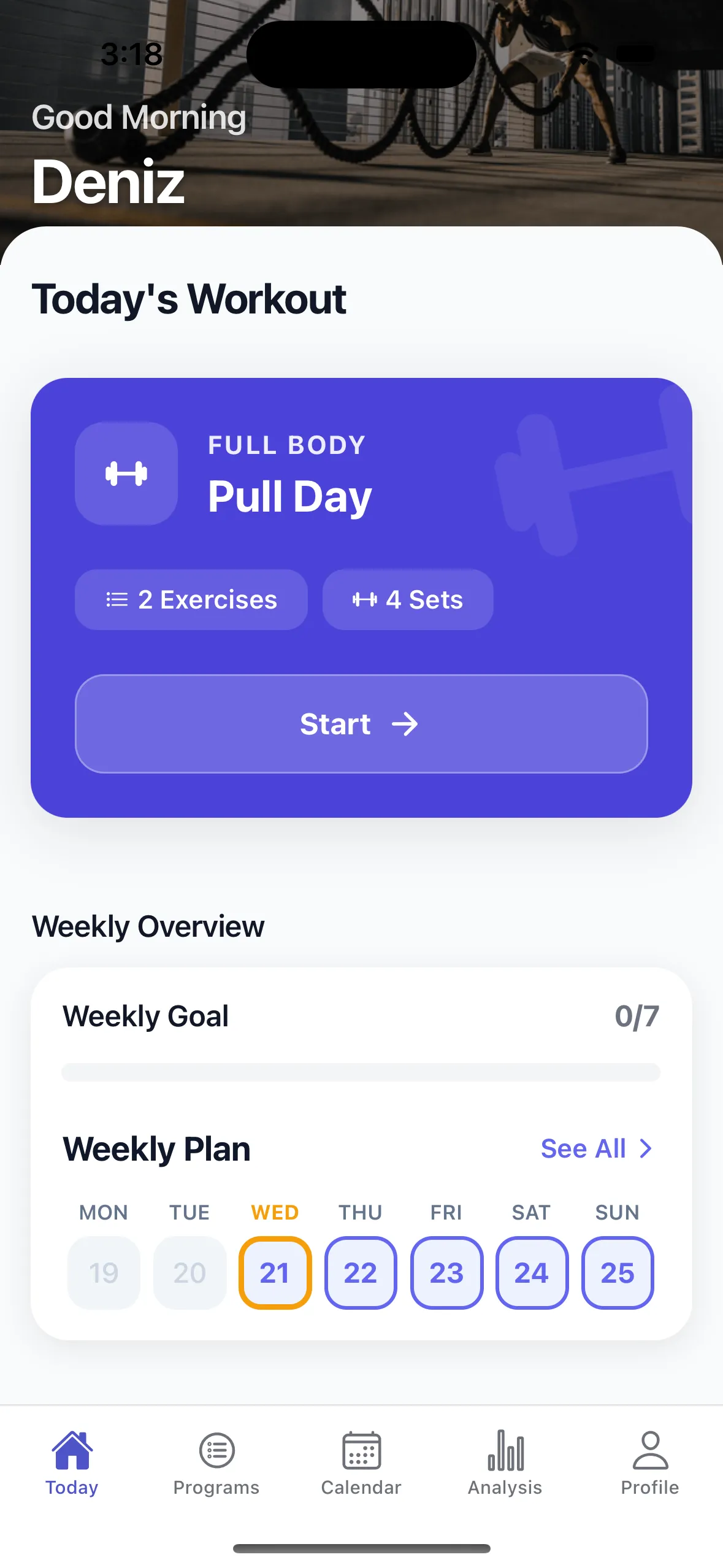 Fitquro iOS App Interface